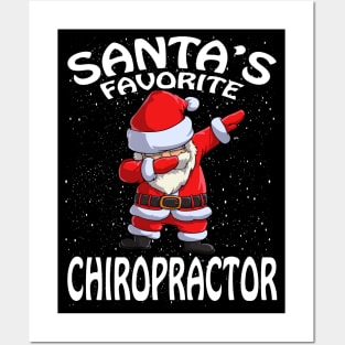 Santas Favorite Chiropractor Christmas Posters and Art